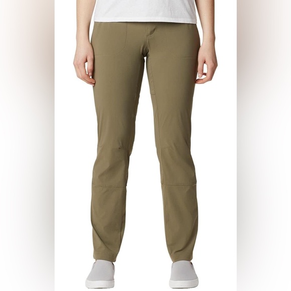 NWOT Columbia Women's Saturday Trail Stretch Pant in Army Green Size 8 - Picture 1 of 13